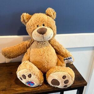 Buddy Balls Teddy Bear 15" Stuffed Animal Transforms Into Toy Beach Ball Plush